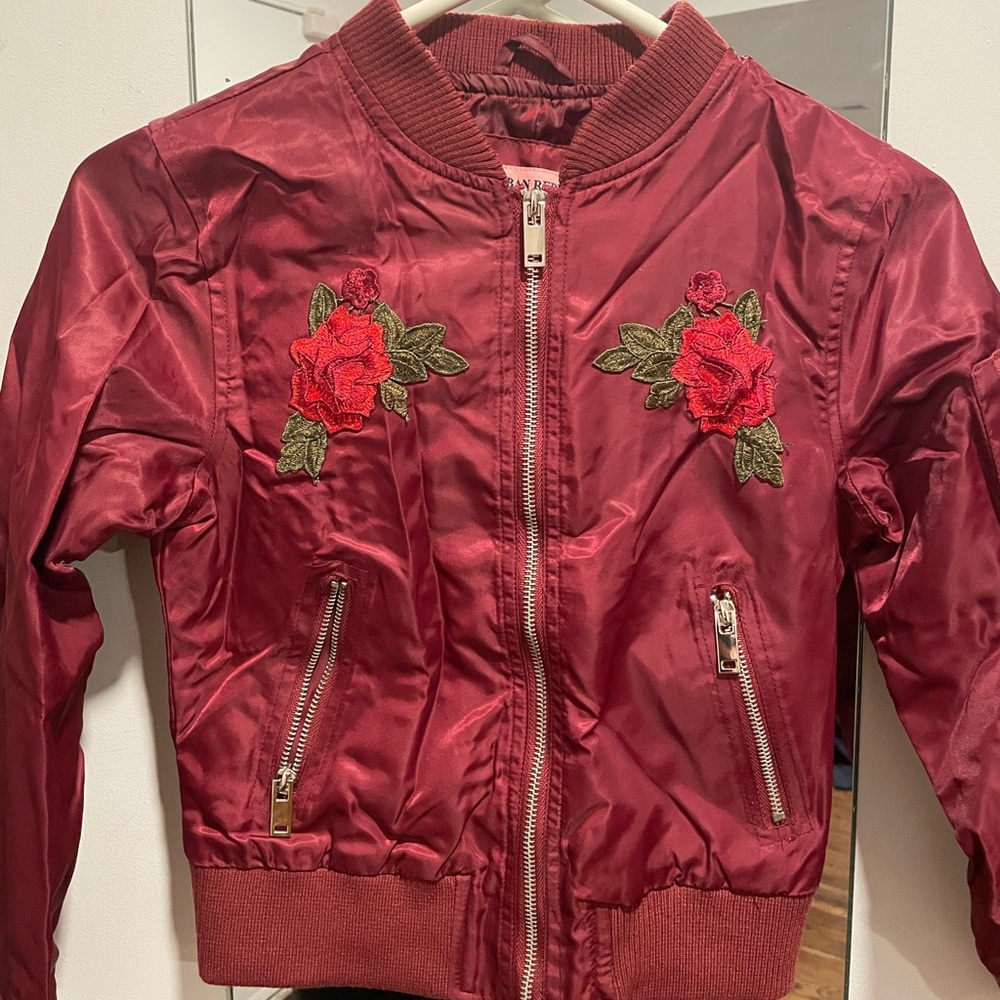 Urban Republic Red Rose Jacket